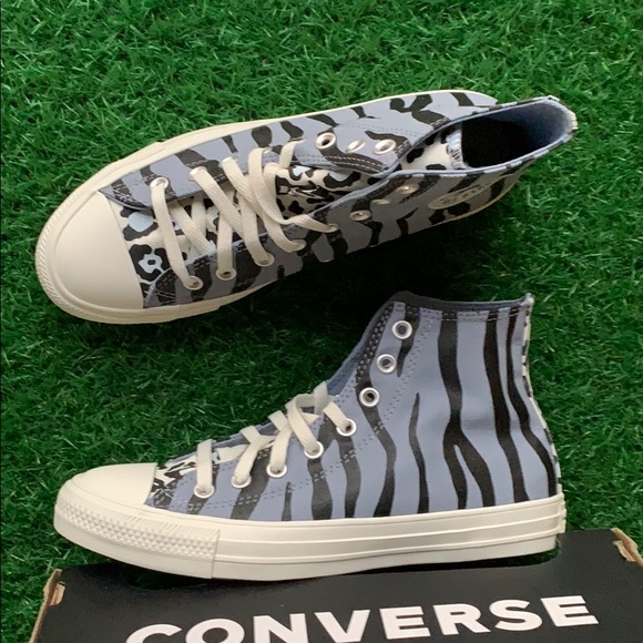 Converse CTAS HI blue slate/black/egret Men’s - Picture 14 of 16